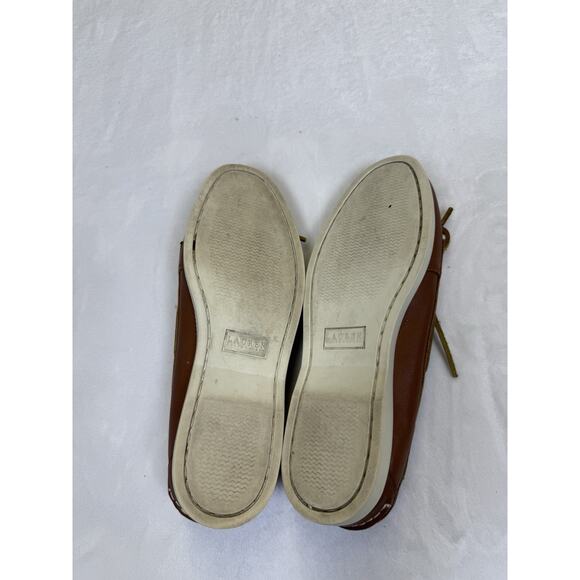 Lauren Ralph Lauren Yolonda Leather Loafers Women’s Sz 8 Boat Shoes Top Siders - Picture 12 of 12